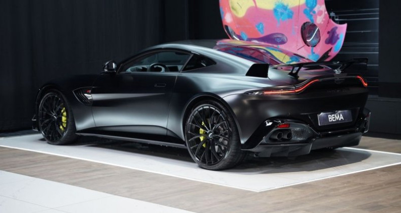 Aston martin V8 Vantage F1 Edition 4.0 Biturbo 535ch | 1�re main Satin Jet Black Toi  occasion � Saint Michel Sur orge - photo n�3